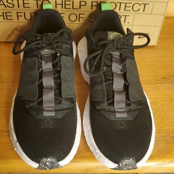 Nike Crater Impact Sneakers sz 8.5M are NWT  black/gray/green/white. - Picture 5 of 14